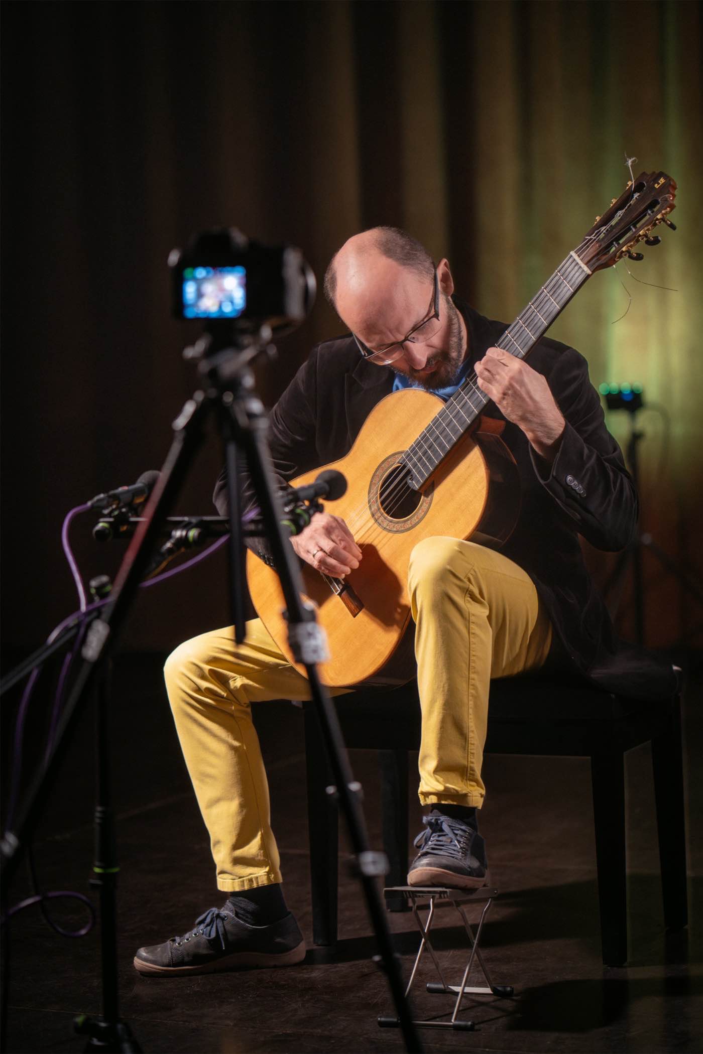 Kadr z filmu muzycznego 2 — rejestracja wykonania, COŚ studio